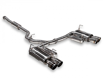 ARK Performance DT-S Exhaust System (Burnt) - Subaru WRX / STI Sedan 11-14