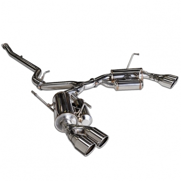 ARK Performance GRiP Exhaust System (Polished) - Subaru WRX / STI Sedan 15-21