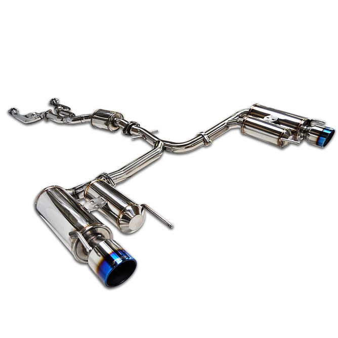 Evasive Motorsports ARK Performance DTS Exhaust System (Burnt
