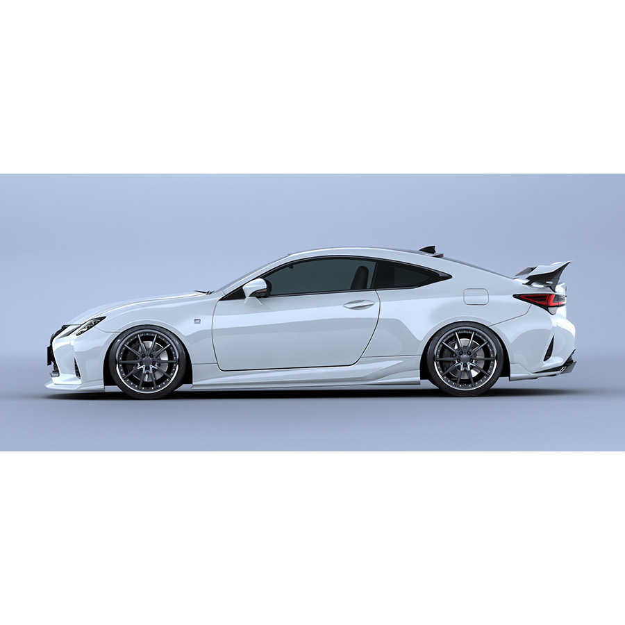 Flat Black 148 NTL Rear Trunk Spoiler Wing For 2015~20 Lexus RC300h RC350 Coupe