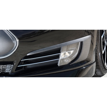 Artisan Spirits Black Label O.F.K. Edition Front Fog Garnish (FRP) - Tesla Model S 12-16