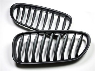 Autotecknic Stealth Black Front Grills - BMW E85 / E86 / Z4 Series