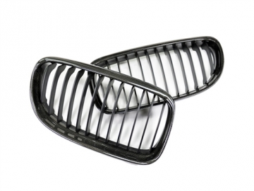 Autotecknic Carbon Fiber Front Grills - BMW E90 / E91 / 3 Series LCI