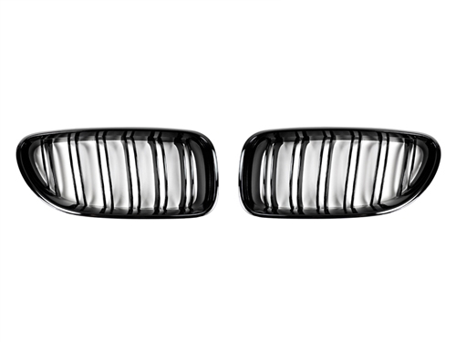 Evasive Motorsports: Autotecknic Dual Slats Glazing Black Front Grill ...