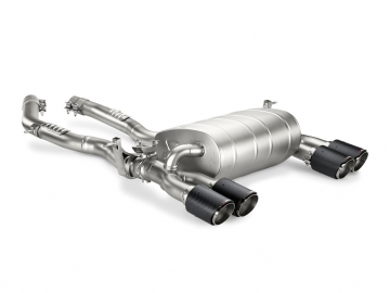 Akrapovic Slip-On Line Exhaust System (Titanium) w/o Tips - BMW M3 (F80), M4 (F82, F83)