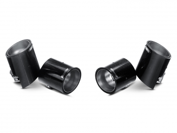 Akrapovic Tail Pipe Set (Carbon) - BMW 1 Series M Coupe (E82)