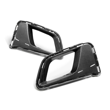 Anderson Composites Type-LE Carbon Fiber Air Duct Bezels - Chevrolet Camaro ZL1 1LE Coupe 17-24