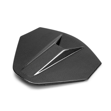 Anderson Composites Carbon Fiber Decklid Housing Panel (With Camera Hole) - Chevrolet Corvette C8 Stingray Coupe 20-24