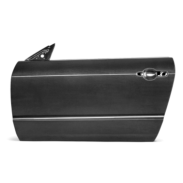 Anderson Composites Doors (Gloss Carbon Fiber) - Ford Mustang Coupe 05-09