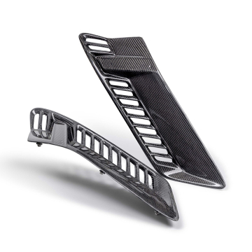 Anderson Composites Carbon Fiber Front Fender Vents - Chevrolet Corvette C7 Z06 Coupe 14-19