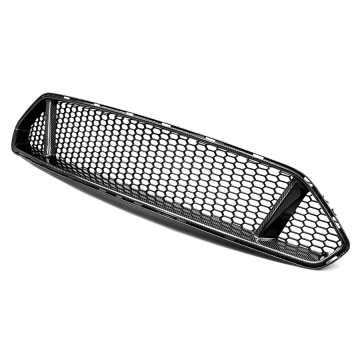 Anderson Composites Type-GT Carbon Fiber Front Upper Grille - Ford Mustang GT Coupe 18-23