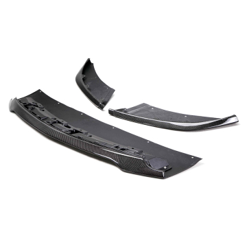Anderson Composites Carbon Fiber Front Splitter (3 Piece) - Ford Mustang Shelby GT350 / GT350R Coupe 15-20