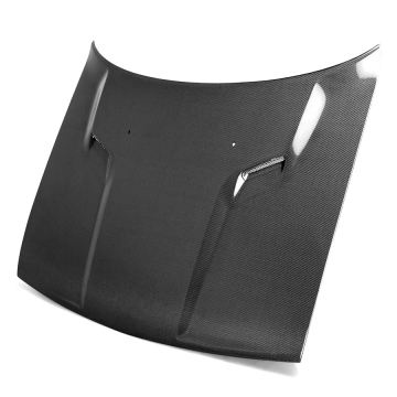 Anderson Composites Type-OE Carbon Fiber Hood - Dodge Challenger Coupe 08-14