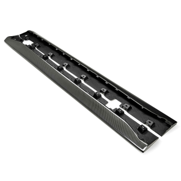 Anderson Composites Type-AR Carbon Fiber Side Rocker Splitters - Ford Mustang Coupe 15-23