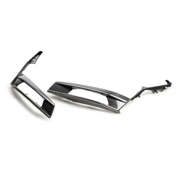 Anderson Composites Carbon Fiber Turn Signal Bezels - Ford Mustang Shelby GT500 Coupe 20-23