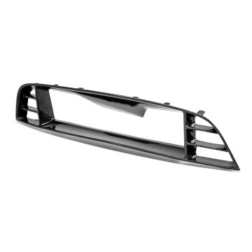 Anderson Composites Carbon Fiber Upper Grille (Without Emblem Placeholder) - Ford Mustang Shelby GT500 Coupe 13-14