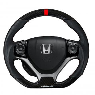 Buddy Club Sport Steering Wheel (Carbon) - Honda Civic 12-15