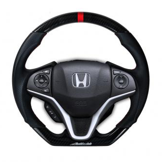 Buddy Club Sport Steering Wheel (Carbon) - Honda Fit 15+
