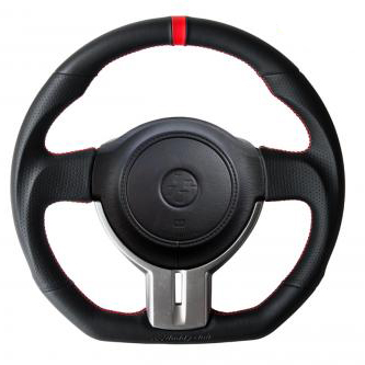 Buddy Club Sport Steering Wheel (Leather) - Scion FR-S / Subaru BRZ 13-16
