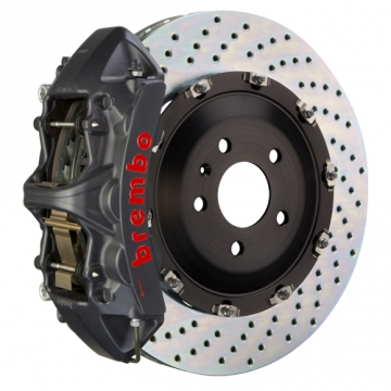 Brembo GT-S Front Big Brake Kit (6P 380x34 2-Pc. Drilled) - Toyota Supra A90 2020+ / BMW Z4 G29 2019+