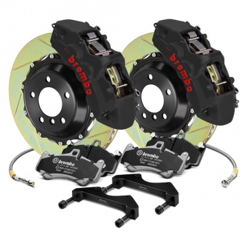 Brembo GT-S Rear Big Brake Kit (6P 380x32 2-Pc. Slotted) - Ferrari F430 w/CCM Brakes (Excl. Challenge, Scuderia) 2005-2009