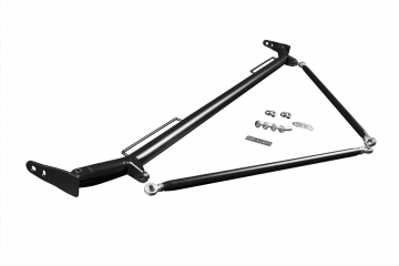 Braum Racing Harness Bar Kit (Black Satin) - Ford Mustang 05-14
