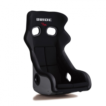 Bride Xero CS Seat - Black / FRP Silver Shell