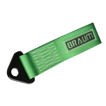 Braum Racing Tow Strap - Green