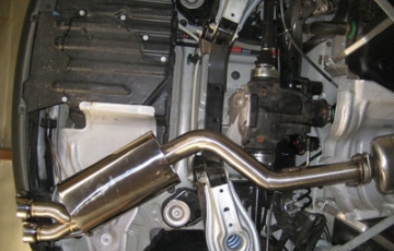 Berk Axleback Street Performance Exhaust - BMW 135i E82 08-13