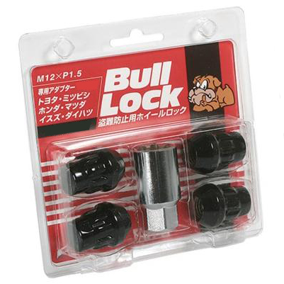 Evasive Motorsports: Bull Lock Wheel Locks - 12x1.50 17mm Hex Black