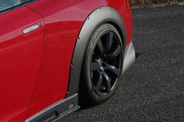 Chargespeed Gloss Carbon Rear Over Fender - Nissan GT-R R35 07-18