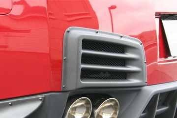 Chargespeed Rear Bumper Duct Cowl (Carbon) - Nissan GT-R R35 07-16