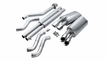 Corsa Performance Cat-Back Sport Exhaust Polished Twin 3.5" Tip - Chevrolet Corvette C4 1992-1995