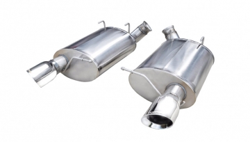Corsa Performance Axle-Back Sport Exhaust Polished Single 4.0" Tip - Ford Mustang Shelby GT500 2011-2012