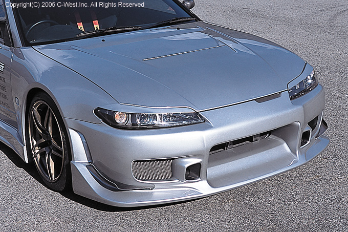 Evasive Motorsports Performance Parts For The Driven C West Front Bumper Gt Type Frp Nissan Silvia S15 99 02