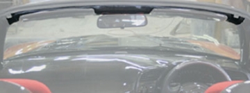 Chargespeed Windshield Carbon Upper Panel - Honda S2000 00-09