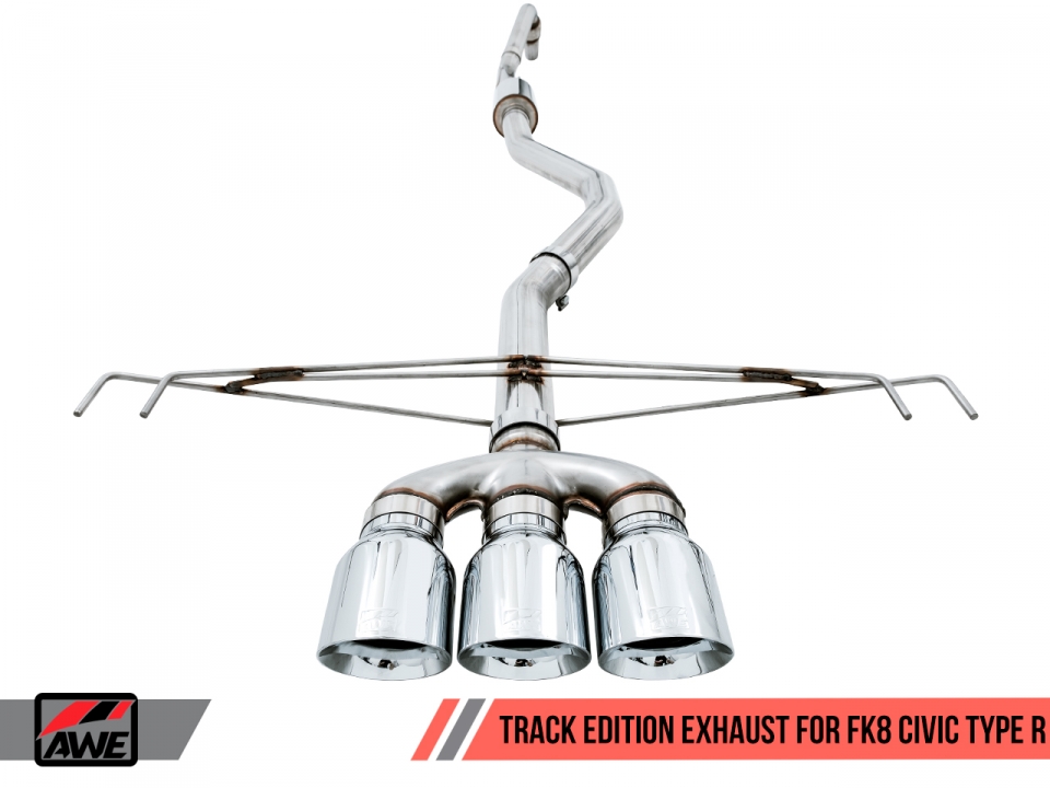 Awe track shop exhaust type r
