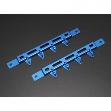 Cusco Seat Rail / Floor Add On Power Brace Set - Honda Civic (incl Type R FK8) 16-21