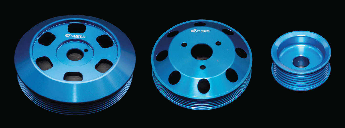 Cusco Aluminum Pulley Set Subaru STI EJ20 / EJ25 main image 1