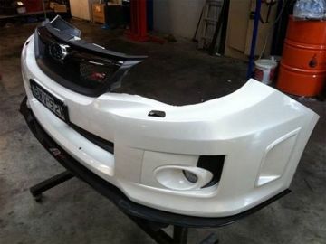 APR Performance Carbon Front Splitter with Rods - Subaru WRX/ STI 11-14