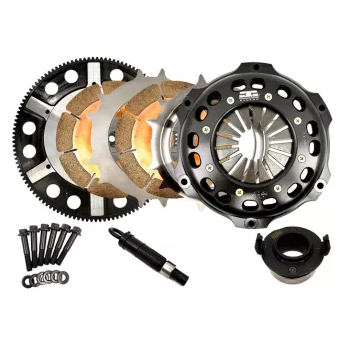 Competition Clutch Full Race Twin Disc Kit with Flywheel - Honda H-Series