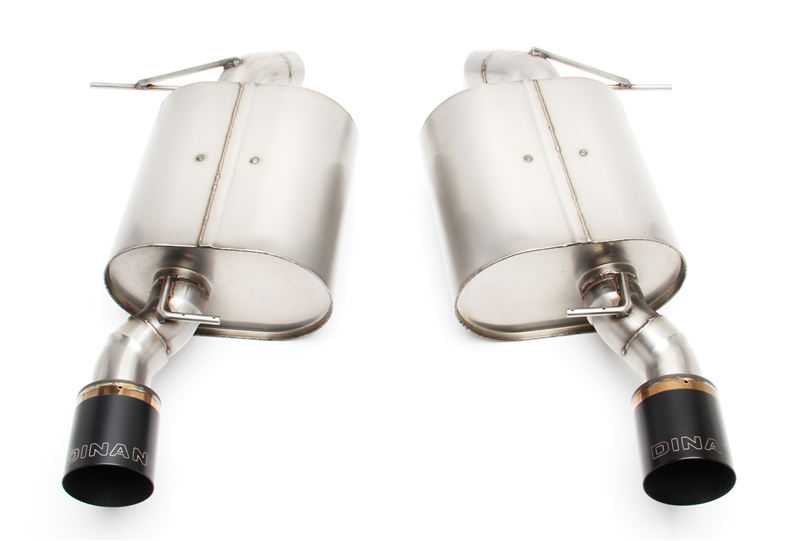 Evasive Motorsports: Dinan Stainless Exhaust (Black Tips) - BMW 335i 07 ...