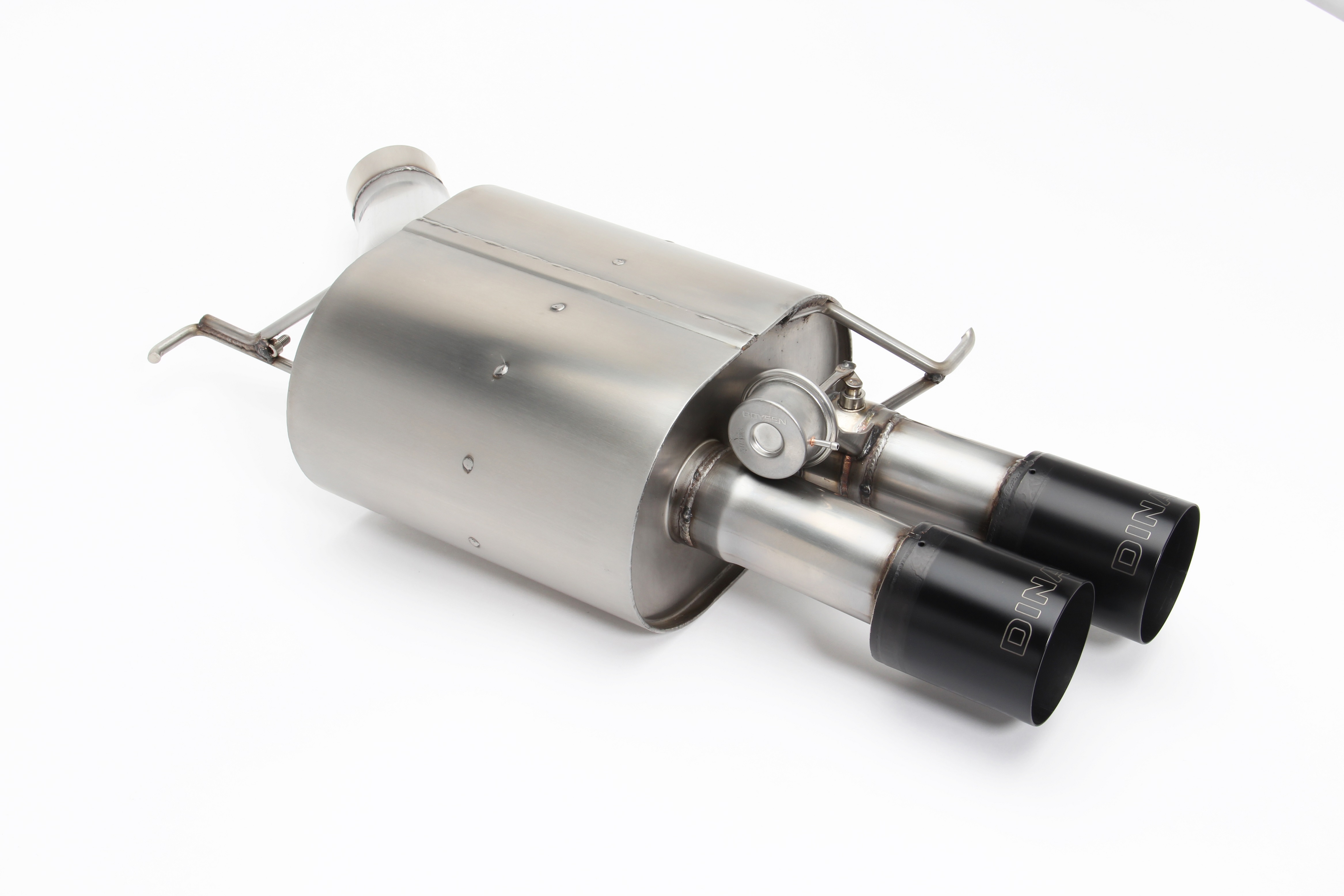 Evasive Motorsports: Dinan Stainless Exhaust (Black Tips) - BMW M5 12-15