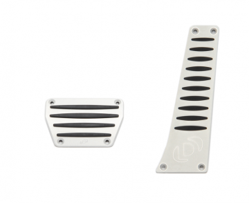 Dinan Aluminum Pedal Cover Set  - BMW with Automatic Transmission/DCT