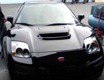 Downforce NSX-R Hood  (FRP) - Acura NSX 2002-2005