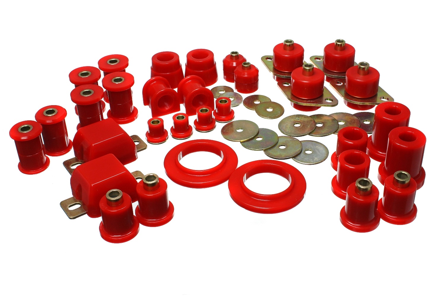 Energy Suspension Hyper-Flex Master Bushing Set - Red | 05-13 Tacoma 4WD (8.18113R)