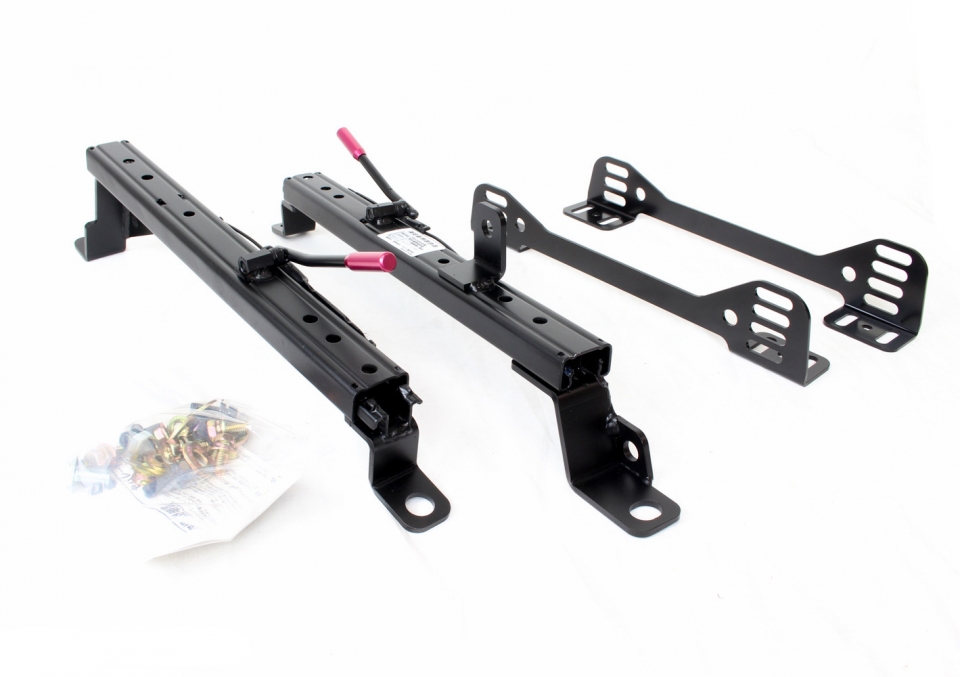 Adaptadores De Riel Para Asiento Crank Motorsport – Para Mitsubishi Evo 4, 5, 6 – Compatible Con RECARO, SPARCO, BRIDE
