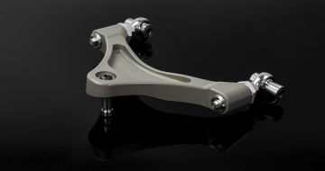 Voodoo13 Front Upper Control Arm (Hard Anodized Clear/Grey) - Infiniti G35 Sedan RWD 07-08, G3 RWD 09-13, Q50 RWD 14-17, Nissan 370Z 09-17