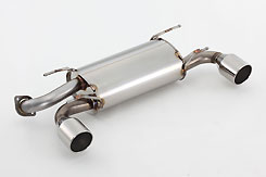 Fujitsubo Authorize S (Polish Tip) Dual Axle back Exhaust - Scion FR-S / Toyota 86 / Subaru BRZ 13-16 (Before Minor Change)