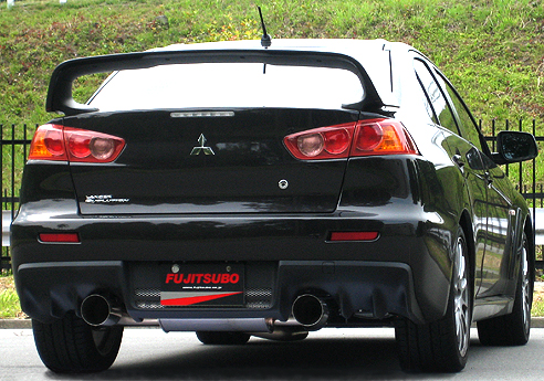 Mitsubishi evo exhaust sales
